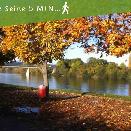 Coup De Coeur Des Voyageurs - Propre, Confort Et Entrer Autonome - Bonn'appartts-sur-seine Bonnieres-sur-Seine